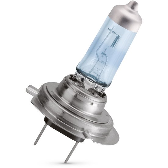Ampoule pour voiture - H7 - Type de lampe : Halogène, Lampe H7 pour  voiture, Marque : OSRAM, Couleur : Blanc, Lentille : H7, Alimentation :  12V, Puissance : 55W, Par pièce.