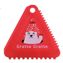 GRATTE-GIVRE-TRIANGULAIRE-ROUGE-OURS-ZIGOH-!-293785-02 GRATTE-GIVRE-TRIANGULAIRE-ROUGE-OURS-ZIGOH-!-293785-02