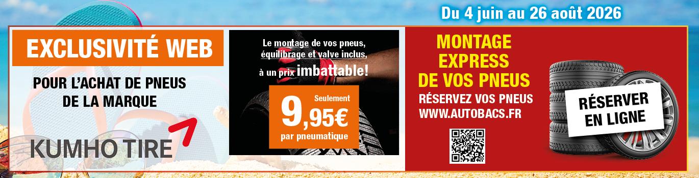 Profitez des promotions de l'été chez Autobacs -khumo