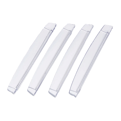 Lot de 4 protections portières transparentes
