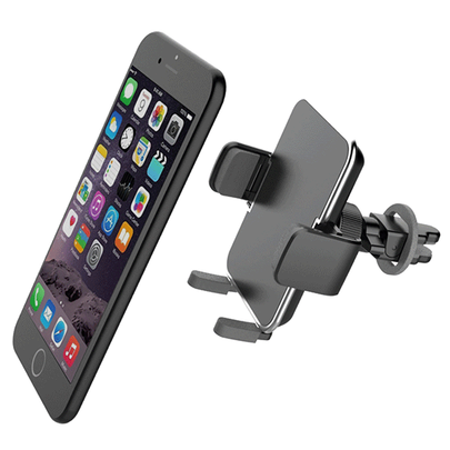 Support téléphone noir AQ SH-02