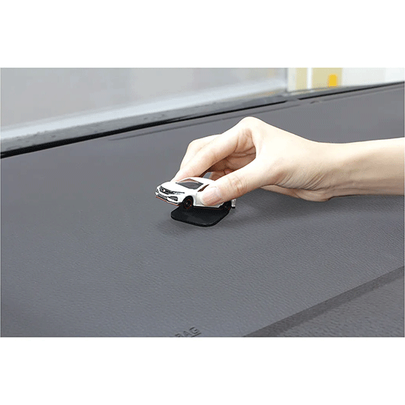 Mini tapis adhésif noir 4 x 4 cm