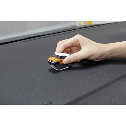 Mini tapis adhésif transparent