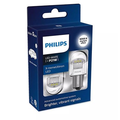 Lot-de-2-ampoules-P21W-LED-Blanc-X-TREME-Philips-301615-02