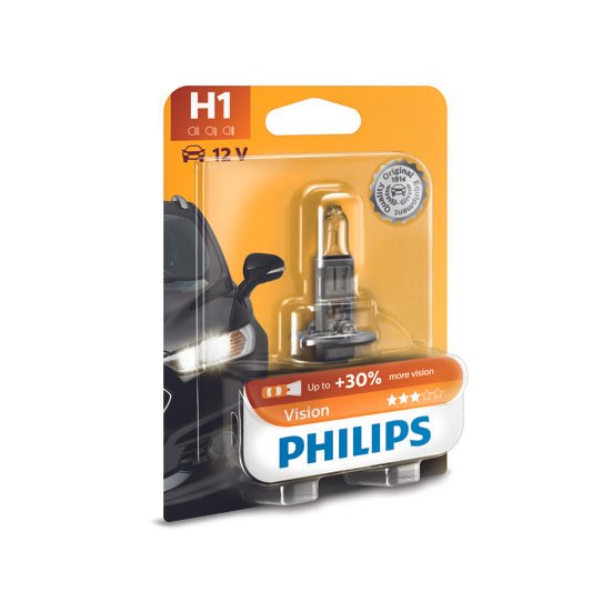 2 ampoules H1 Philips X-tremeVision PRO150 55W 12V - 12258XVPB1