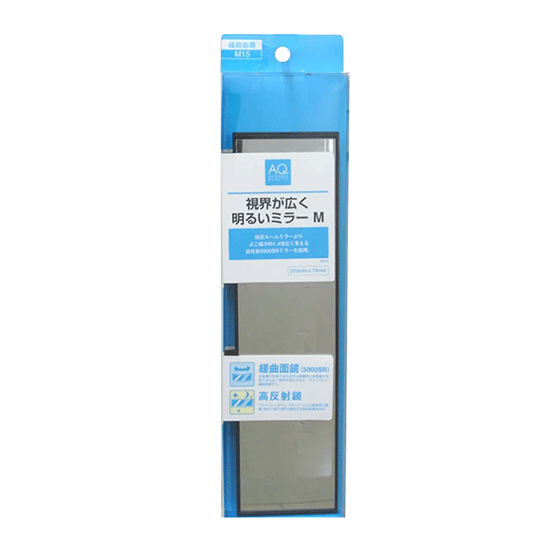 Miroir incurvé 270 x 70 mm