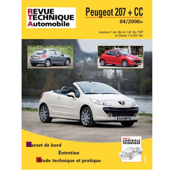 Revue-technique-de-la-Peugeot-207-CC-(-de-04-2006-jusqu'au-07-2007)-ESSENCE-ET-DIESEL-100115