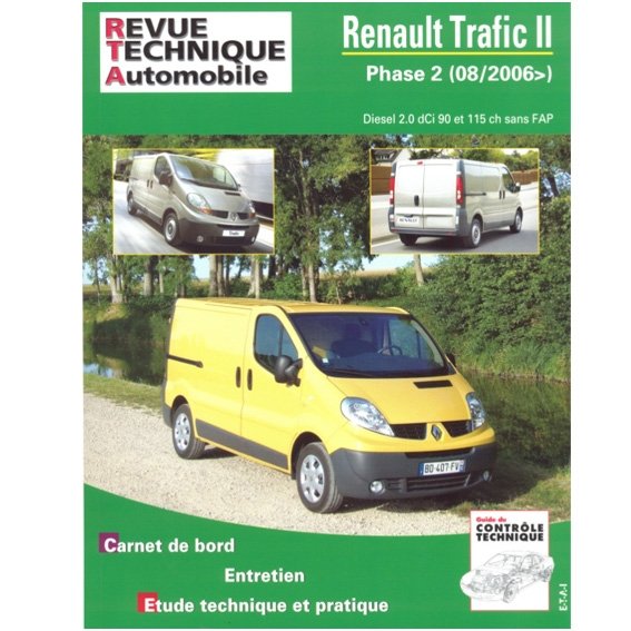 Revue-Technique-Automobile-La-RENAULT-TRAFIC-II-(-de-08-2006-)-142987