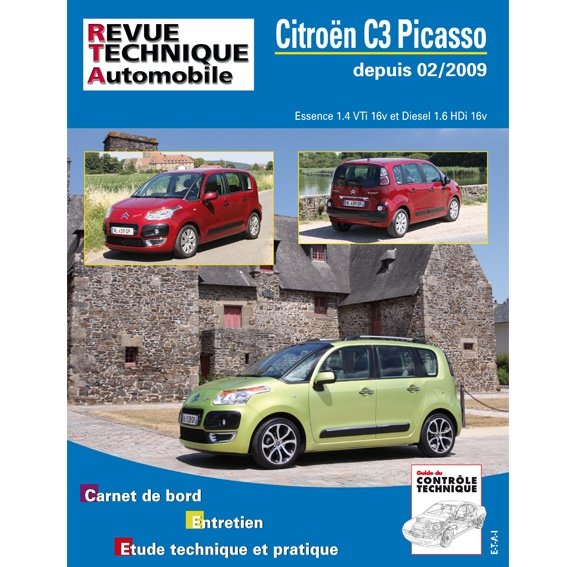 Revue-Technique-Automobile-Citroën-C3-Picasso-(-de-02-2009-)-256343