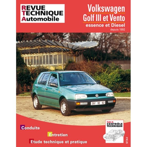Revue-Technique-Automobile-Volkswagen-Golf-III-(-de-01-1992-à-12-1997)-24057
