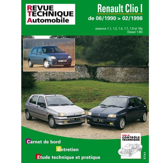 Revue-Technique-Automobile-RENAULT-CLIO-(06-1990-_-08-1998)-100121