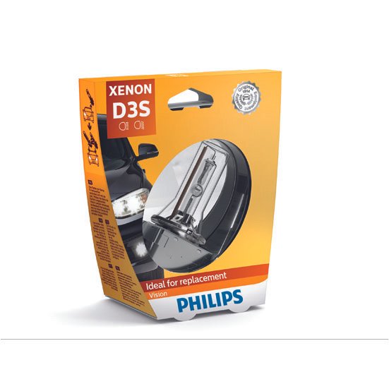 Ampoule H7 X2 Racing Vision GT200 12V 55W - Philips PHILIPS - Ampoules