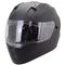 CASQUE INTEGRAL DOUBLE ECRAN PURE NOIR L - NOEND